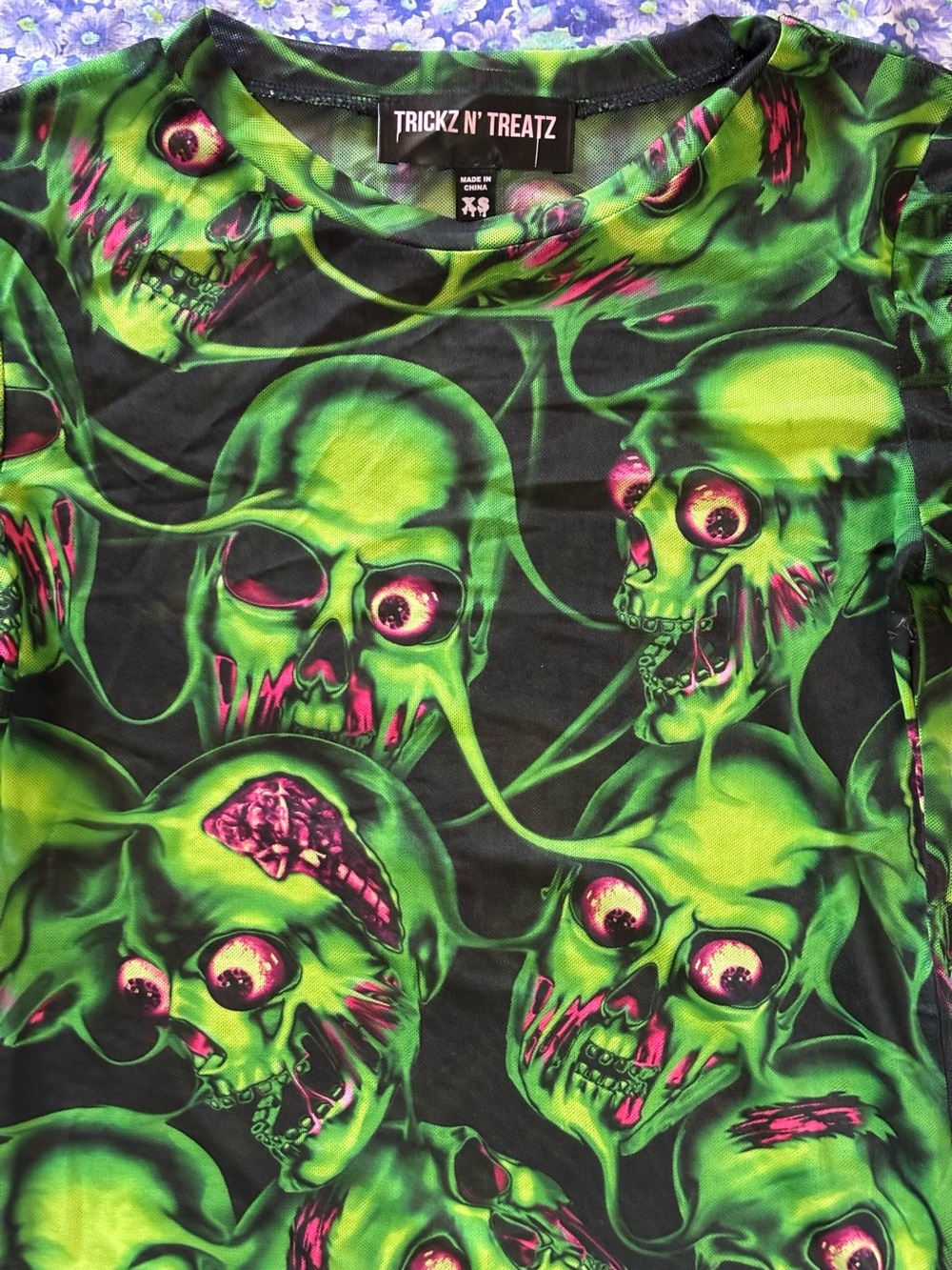 Zombie Sheer Top - Picture 8 of 11